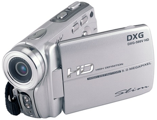 Illustration for article titled DXG-566V: A $150 High Def Camcorder?!